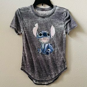 Disney Watercolored Stitch, Gray TShirt Size XS